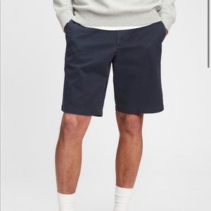 NWT Gap Mens 10” 34W Vintage Shorts New Classic Navy